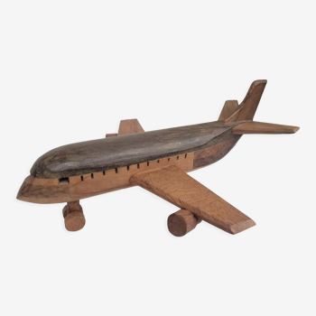 Wooden airplane