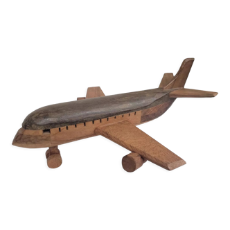 Wooden airplane
