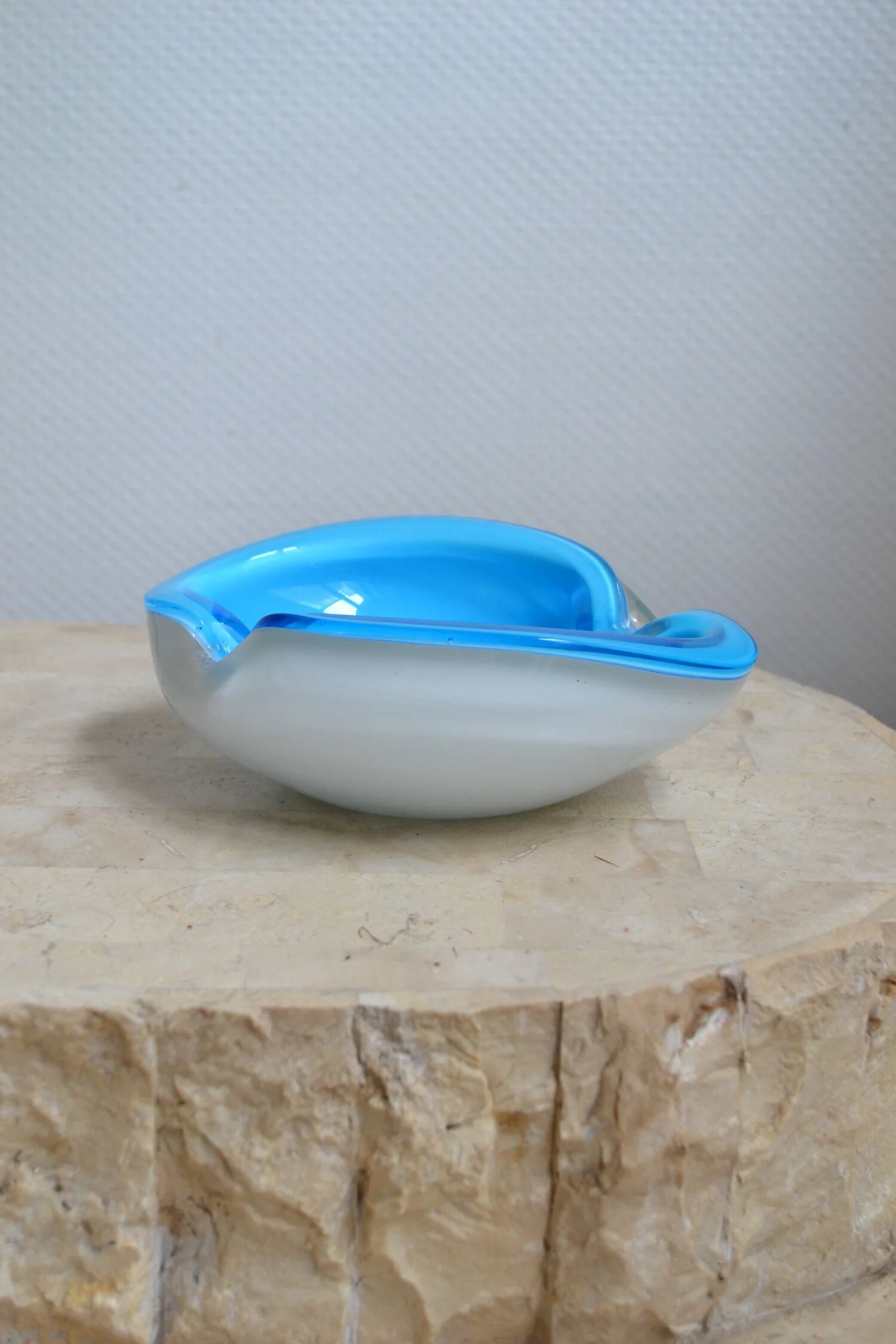 Cendrier en verre de Murano