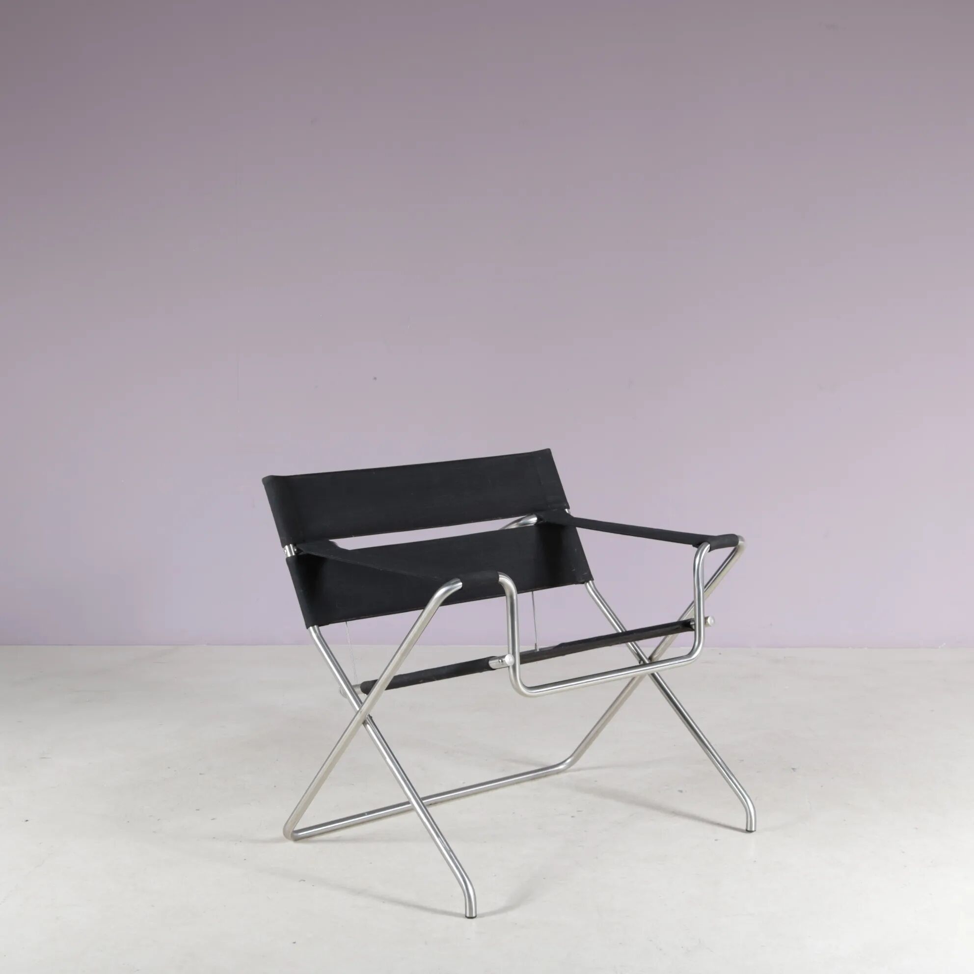 1980s “D4” folding chair by Marcel Breuer for Tecta, Germany