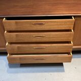 Teak sideboard by Henry Walter Klein for Bramin, Denmark 1960s