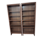 Set of 2 tall bookshelves