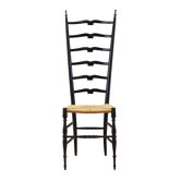 Beech chair, Italian design, 1950s, designer: Gio Ponti, manufacturer: Chia