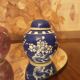 Set 2 vintage porcelain boxes