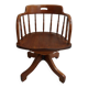 Fauteuil de bureau en chêne ancien