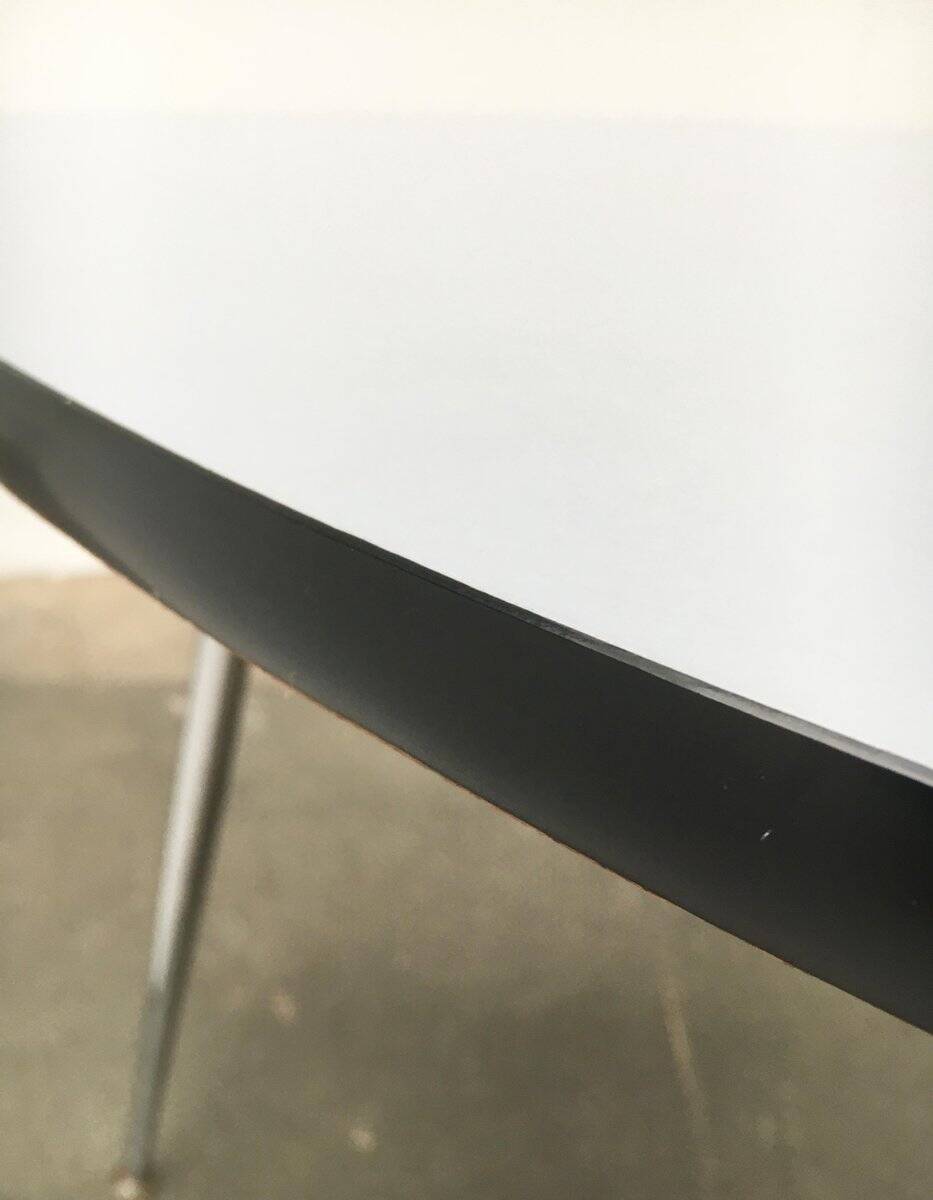 Mid-century German tripod coffee table for Mauser Werke Waldeck.