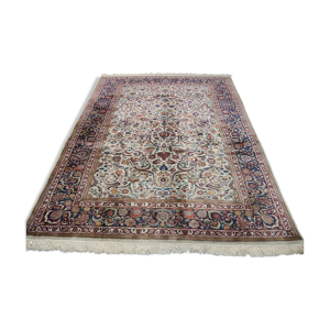 Grand tapis persan kashan fait main 300 x 200 cm