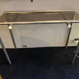 Vintage 60's steel bamboo style console