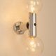 Pair of Atomic wall sconces Kalmar, Austria, 1960s