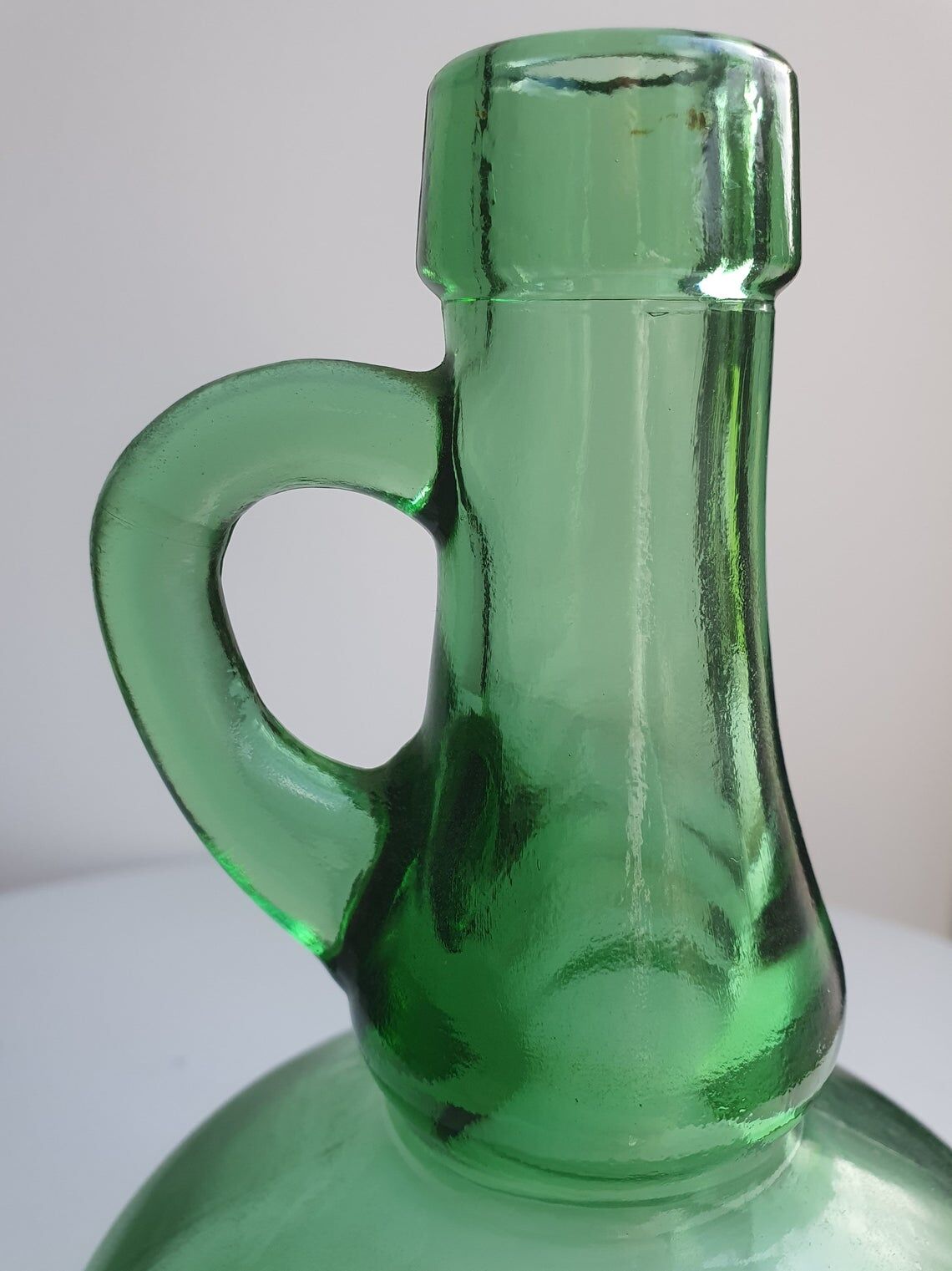 Bouteille en verre style dame-jeanne