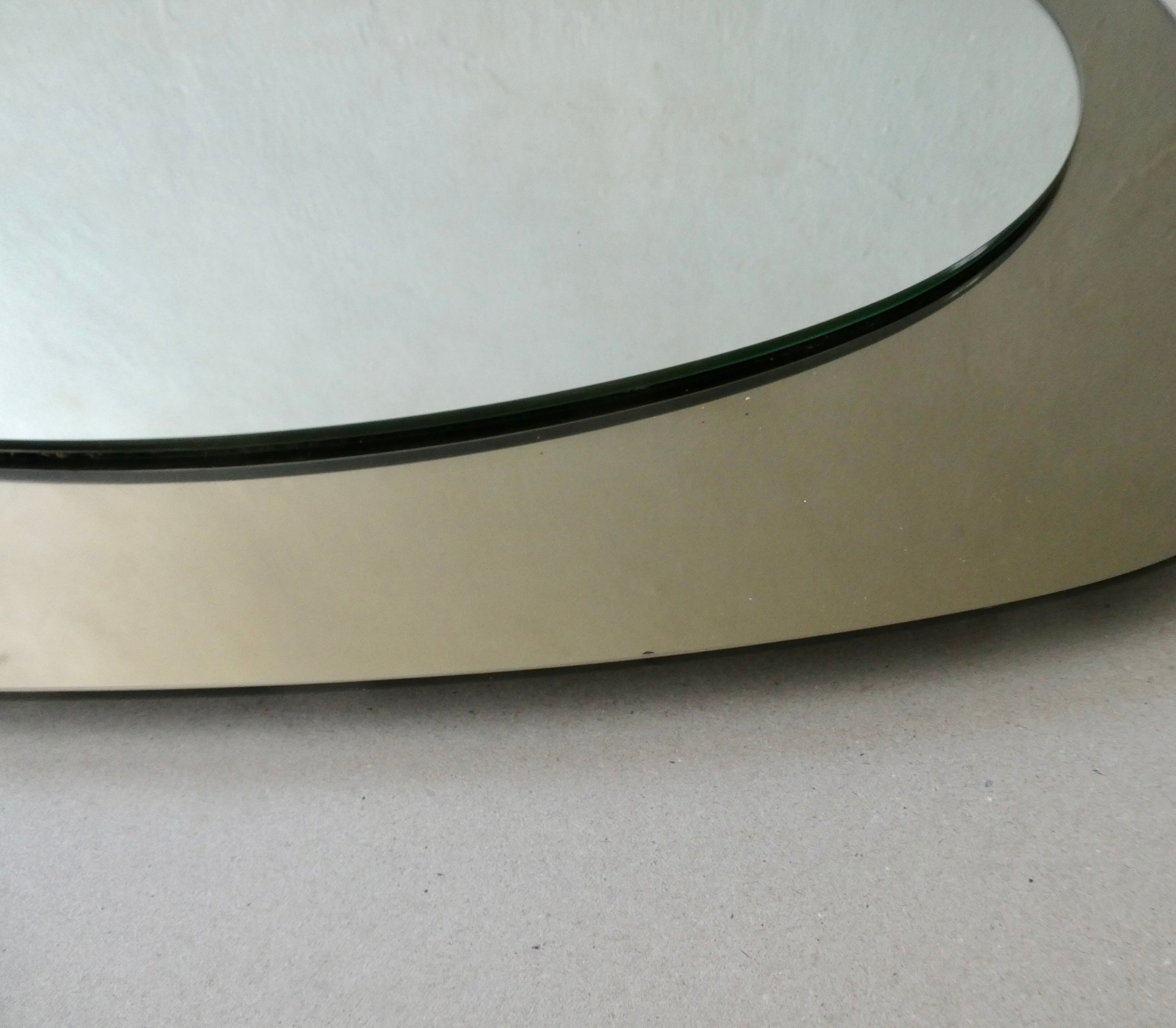 Mirror in smoked glass, 60/70