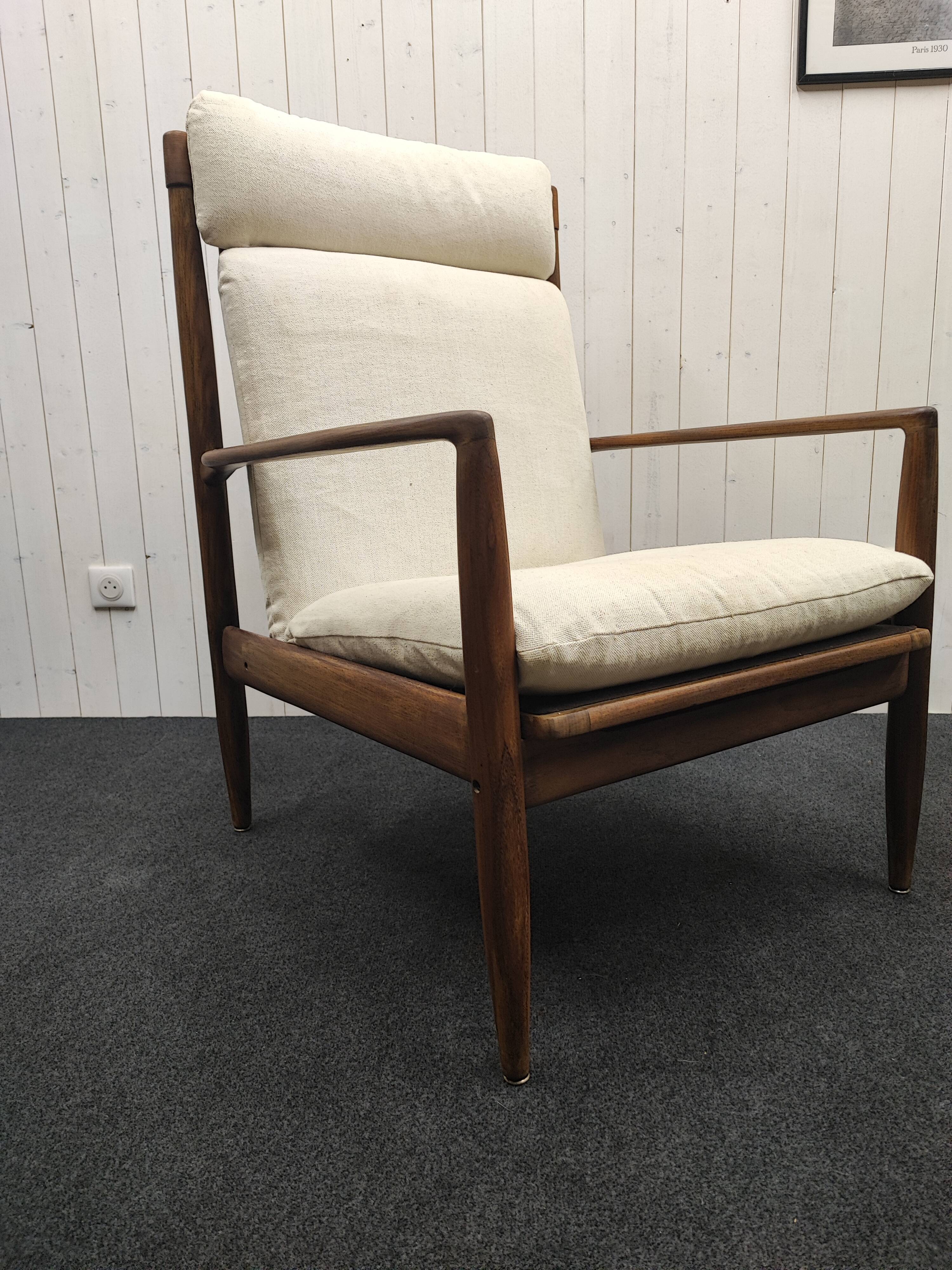 Scandinavian armchair by Grete Jalk