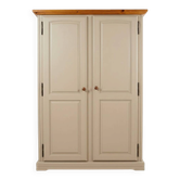 Gautier wardrobe in 1960s style, beige.