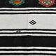 6x13 White & Black Hemp Carpet, 202x404Cm