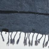 Blue & Black Ethnic Vintage Kilim Rug, 174x204Cm