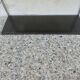 Modular String shelf in chrome and brown metal