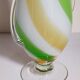 Vintage two-tone glass vase 39 cm