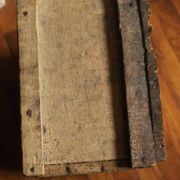 Wooden box storage furniture Germain