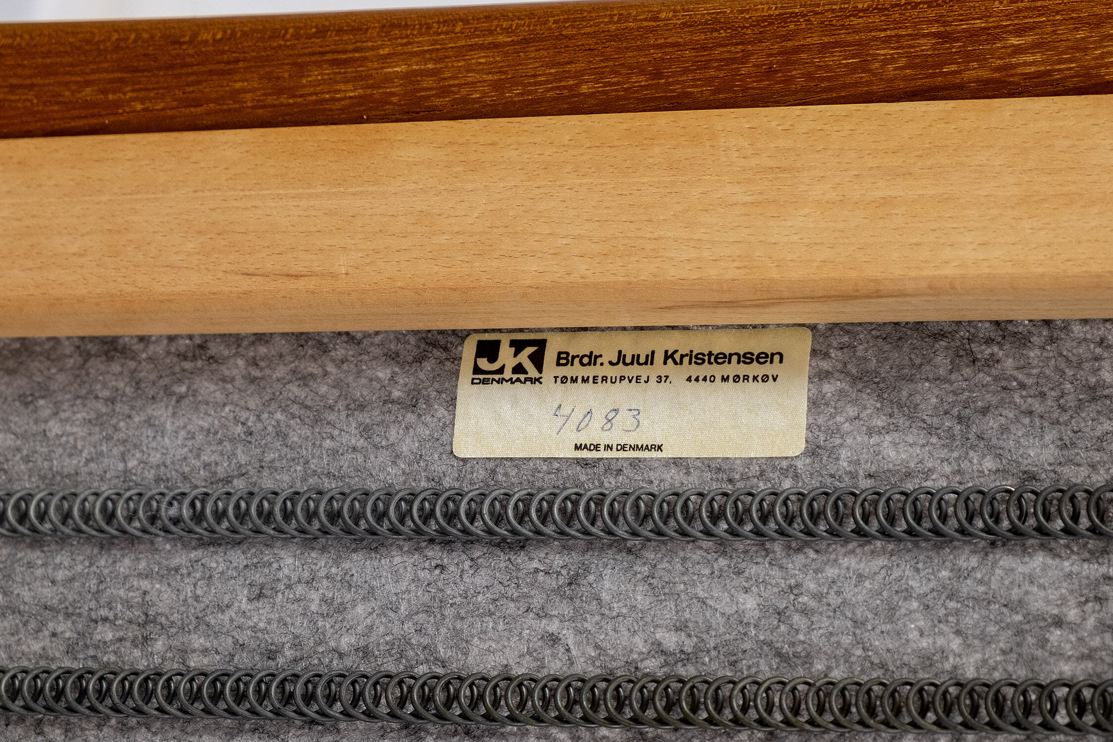 Vintage Teak 3 Seater Sofa by Juul Kristensen, 1960