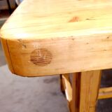 Solid fir table