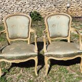 Fauteuils cabriolet louis xv