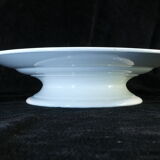 Compotier en faience de St AMAND décor blue flower