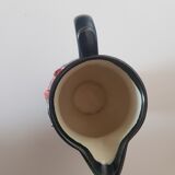 Glazed ceramic pitcher