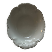 Corbeille à fruits en porcelaine blanche