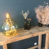 Solid wood carver's workbench