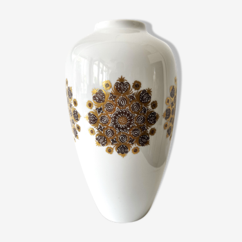 Bavarian porcelain vase H&C Heinrich Selb, Art Nouveau style