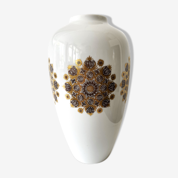 Vase Porcelaine de Bavière H&C Heinrich Selb, style Art nouveau