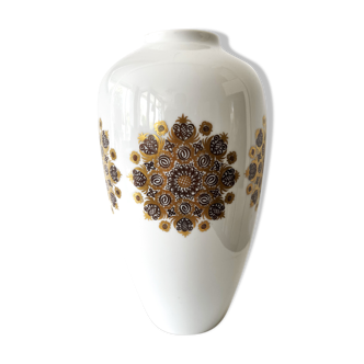 Bavarian porcelain vase H&C Heinrich Selb, Art Nouveau style