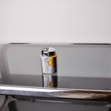 Brutalist lighter by Art3, Brass and aluminum, 1970, Spain