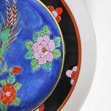 Japanese hand painted bird plate