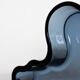 Alvar Aalto blue glass cup