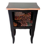 Vintage bedside table restyled