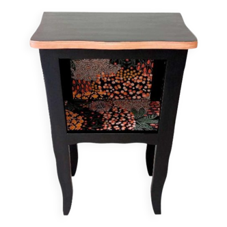 Vintage bedside table restyled