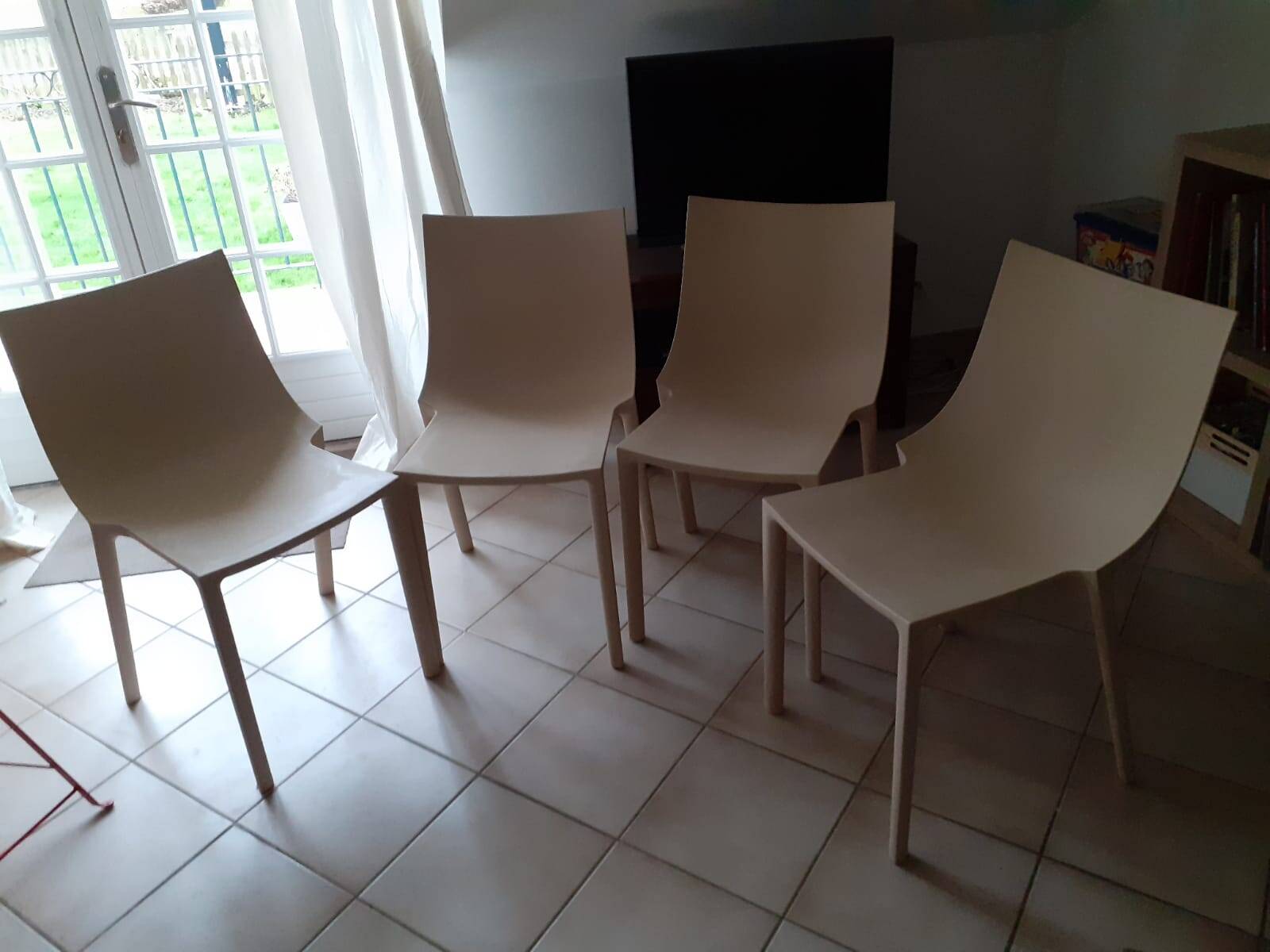 4 Starck Armchairs