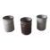 Lot de 3 petits verres liqueur en grès Roger Collet Vallauris