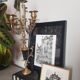 Chandelier laiton et marbre