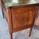 LOUIS XVI COMMODE WITH 2 DRAWERS IN SOLID WALNUT FROM THE 19TH CENTURY