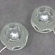 Lampes de table en verre de Peill et Putzler, années 1970, Ensemble de 2
