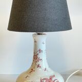 Vintage Matet earthenware ceramic lamp