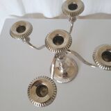 Vintage silver chandelier