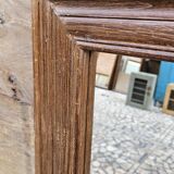 Burmese teak mirror