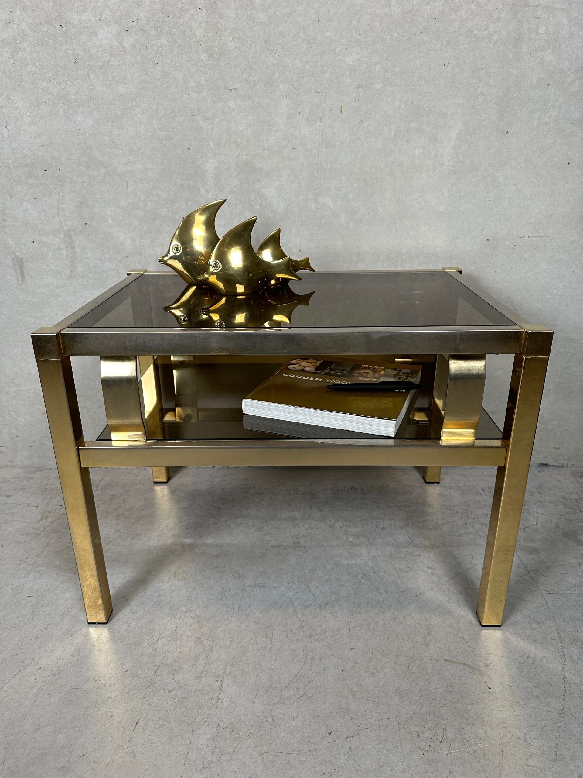2 tables d'appoint Hollywood Regency