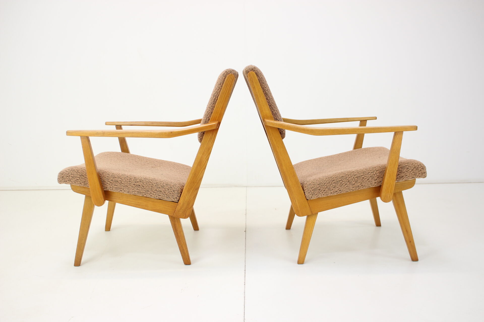 1960s Pair of Armchairs by Krasna Jizba, Czechoslovakia