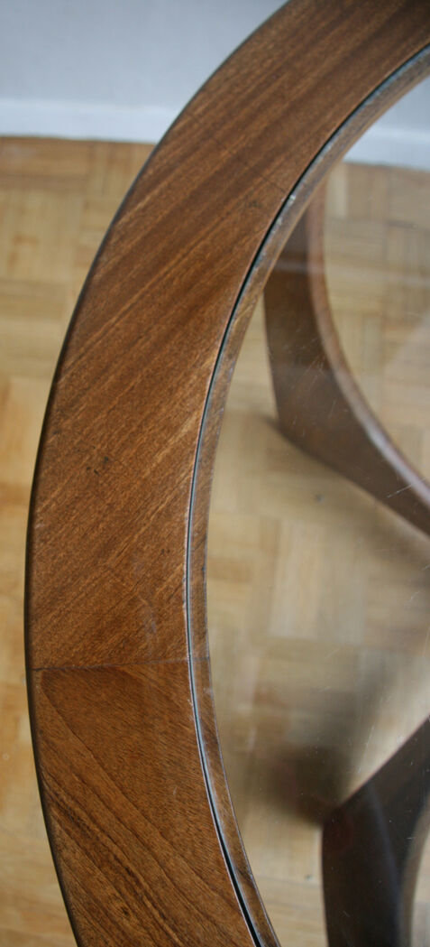 Table basse ronde Astro de Victor Wilkins 1960