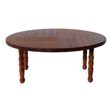 Table Scandinave en bois de Teck pour dînette années 1960/70