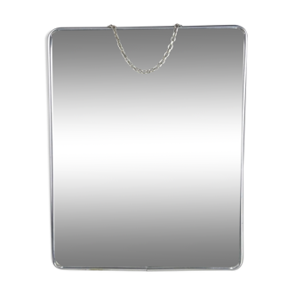 Miroir de barbier à chaînette 30x24cm